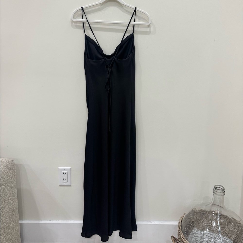 Willow & Clay Black Slip Dress - Size small - Picture 2 of 5